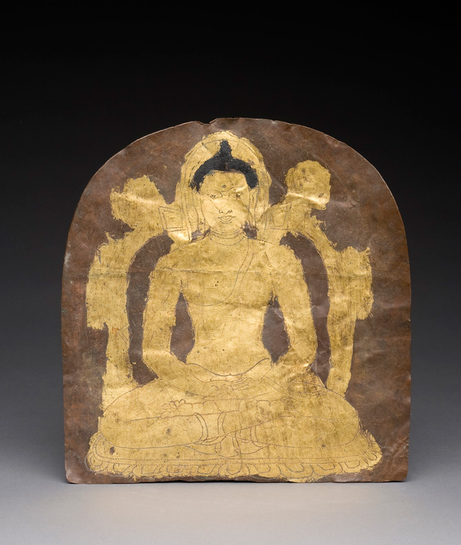 Kadampa plaque of Buddha