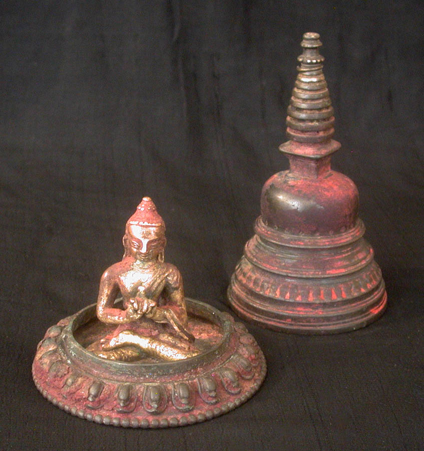 Stupa with Vairocana