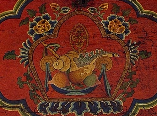 Painted trunk