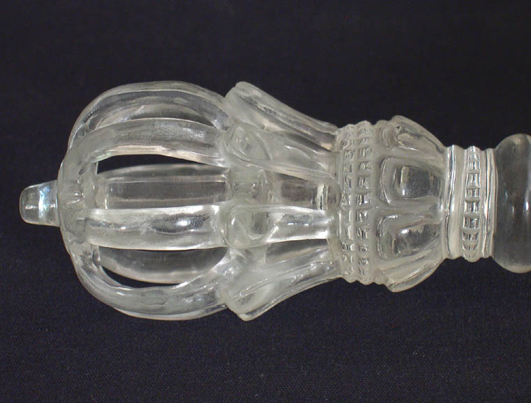 Nine Spoke Crystal Dorje
