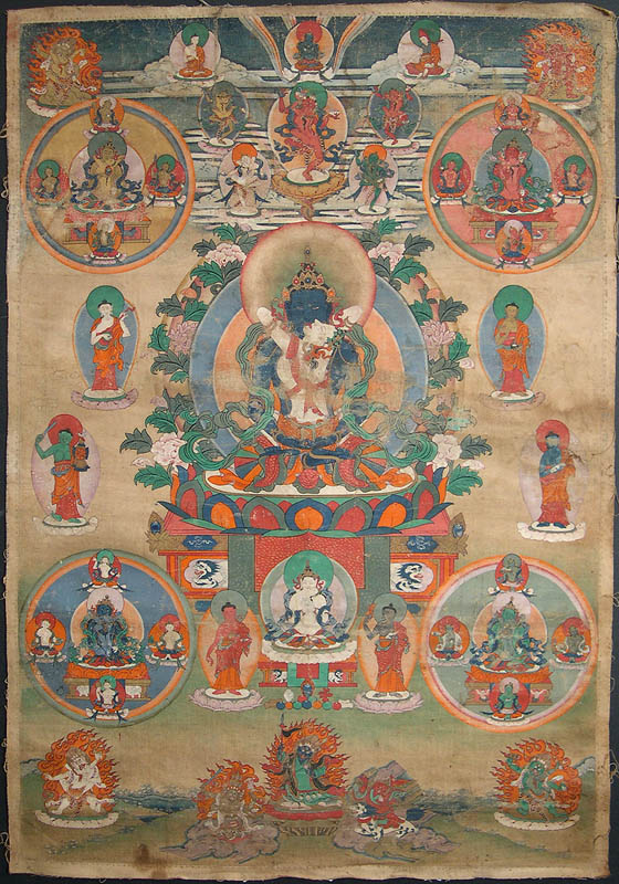 Peaceful Deities of the Bardo