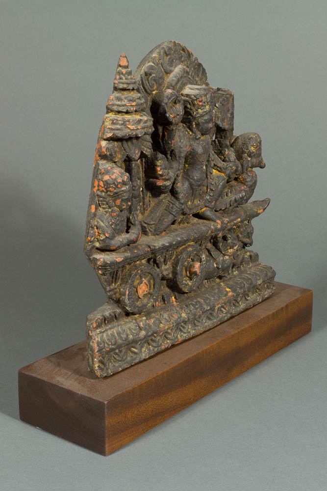 Vishnu on chariot