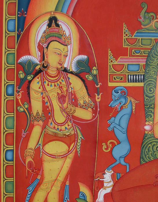 Buddha with Two Attendants
