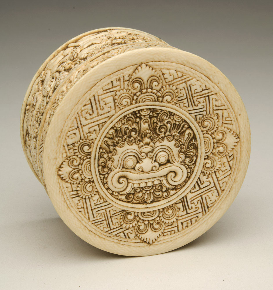 Carved Ivory Box