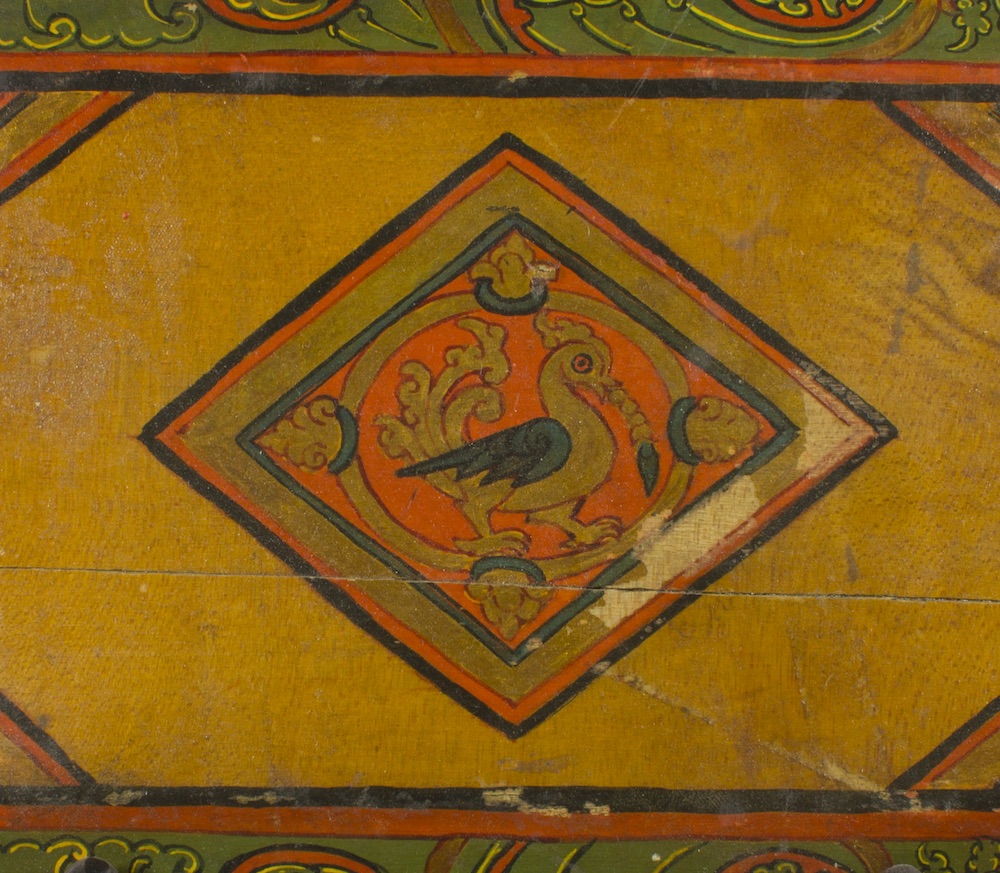 Small Painted Tibetan Bookcover